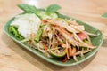 Somtum : Delicious and tradition Thai foods Vegetarian Food,No