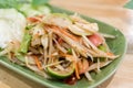 Somtum : Delicious and tradition Thai foods Vegetarian Food,No