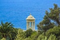 Son Marroig pavillion at the western coast of Mallorca, Spain Royalty Free Stock Photo