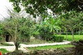 Son My, Vietnam - March 23, 2016: The My Lai Massacre memorial site. The My Lai massacre was the Vietnam War mass killing