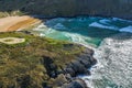 Sonabia beach in Cantabrian sea, Spain