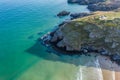 Sonabia beach in Cantabrian sea, Spain