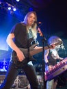 Sonata Arctica band perform on Budapest Royalty Free Stock Photo