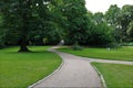 Sondermarken Park in Frederiksberg, Copenhagen, Denmark. Royalty Free Stock Photo