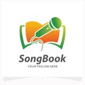 Song Book Logo Design Template