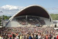 Song and Dance Celebration in Tallinn Estonia Royalty Free Stock Photo