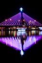 Song Han Bridge with Reflection in Water Royalty Free Stock Photo