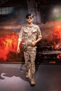 Song Joong Ki's wax figure displayed at Red Carpet 2 in I-City Shah Alam. He is a South Korean actor