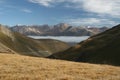 Song Kol Lake area, Kyrgyzstan Royalty Free Stock Photo