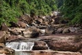 Song Sou Waterfall near Nakai in Laos Royalty Free Stock Photo