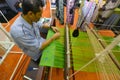 Songket weaving