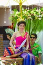 Songkran beauty contest Royalty Free Stock Photo