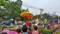 Songkran festival celebration