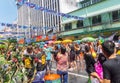 Songkran Festival at Khaosan Road, Bangkok, Thailand