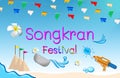 Songkran Festival sign