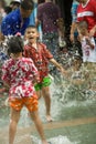 Songkran the Thai New Year`s festival Royalty Free Stock Photo