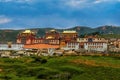 Songzanlin Monastery, Tibetan Temple in Shangri-La Royalty Free Stock Photo