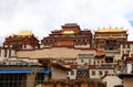 Songzanlin Monastery in Zhongdian, China Royalty Free Stock Photo