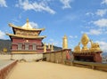 Songzanlin tibetan monastery, shangri-la, china Royalty Free Stock Photo