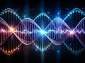 Sonic Disassembly Experimental DNA Soundscape Explores Dissonance and Uncertainty Royalty Free Stock Photo