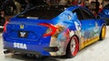 Sonic the Hedgehog Honda Civic at SEMA.