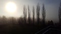 Sonne im Nebel