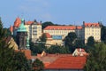 Sonnenstein castle in Pirna Royalty Free Stock Photo