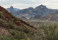 Sonoran Desert landscape, western Arizona Royalty Free Stock Photo