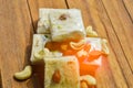 sonpapdi and sweet nuts