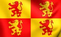 Sons of Glyndwr Flag Royalty Free Stock Photo