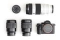 Sony Alpha mirrorless camera and E-mount lenses