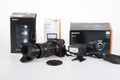Sony alpha 7 rIII hybrid professional with lens camera and Sony flash F28 RM cobra