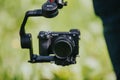 Sony camera on gimbal