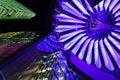 Sony Center in Berlin at night Royalty Free Stock Photo