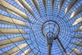 Sony Center in Potsdamer Platz, Berlin, Germany. It is a building complex Royalty Free Stock Photo
