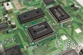 Sony chips on a PlayStation Game Console motherboard.