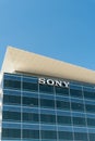 Sony Corporate Headquarters Sign and Logo