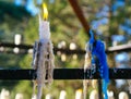 Melting Candles at La Gruta Royalty Free Stock Photo