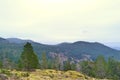 Sooke Hills Seen From Todd Hill