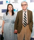Soon-Yi Previn and Woody Allen Royalty Free Stock Photo