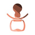 Soother icon Royalty Free Stock Photo
