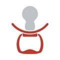 Soother Icon Royalty Free Stock Photo