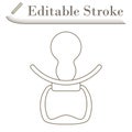 Soother Icon Royalty Free Stock Photo