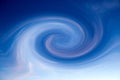 Calming blue swirl, use as background or greeting