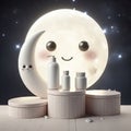 soothing night cosmetics for babies. ai generative