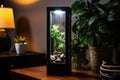 a soothing, trickling indoor waterfall styled night light