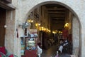 Soouq arcade entrance in Doha Royalty Free Stock Photo