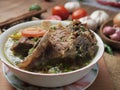 Sop Buntut or Sop Tulang Sapi, Indonesian Oxtail Soup Royalty Free Stock Photo
