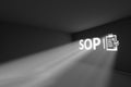 SOP rays volume light concept