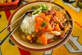 Sop Senerek or Red kidney bean soup , traditional food soup from Magelang, Indonesia. Indonesian traditional food. Made from beef Royalty Free Stock Photo